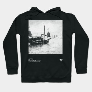 Come Sail Away || Vintage Pantone 80s Hoodie